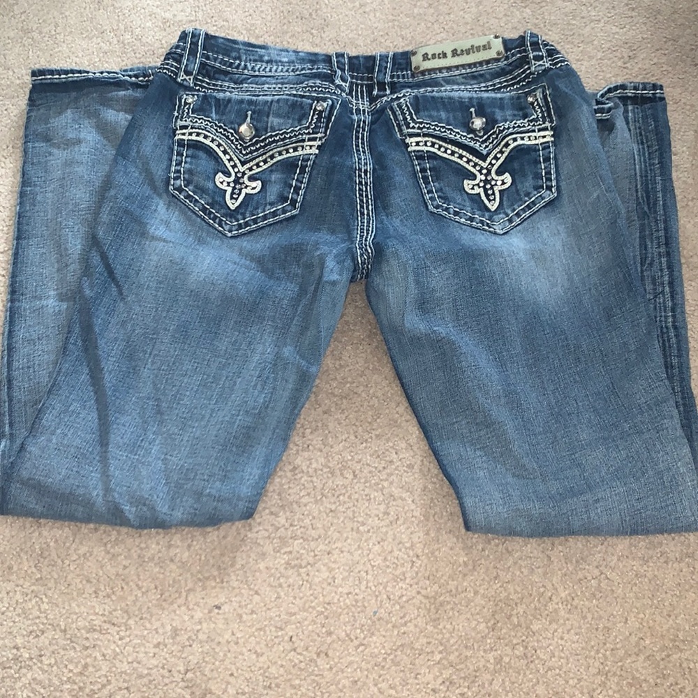rock revival jeans